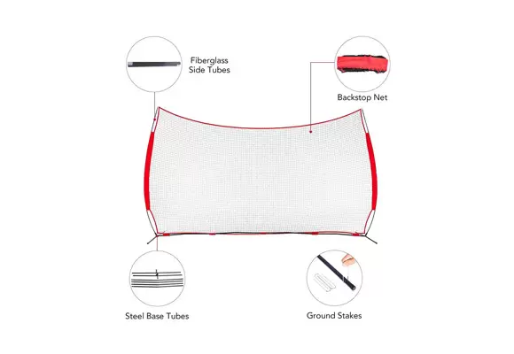 ตาข่ายฝึกซ้อมเบสบอล กลุ่มที่ 3