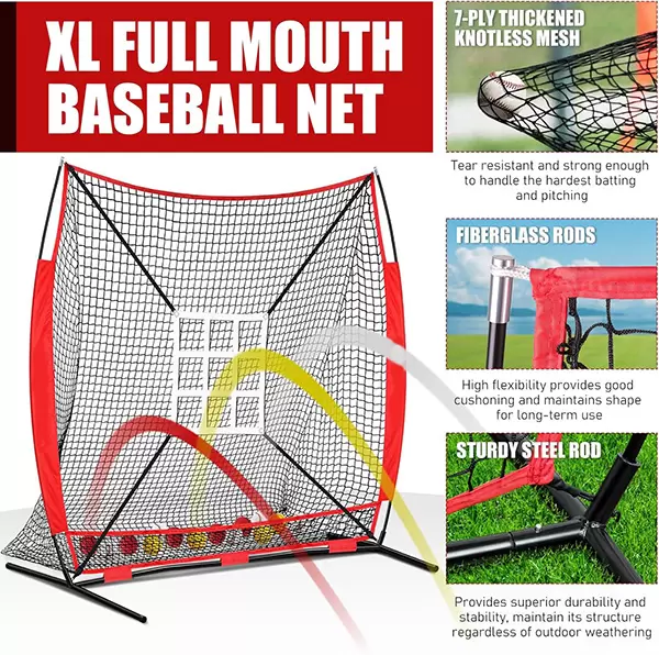 ตาข่ายฝึกซ้อมเบสบอล กลุ่ม II