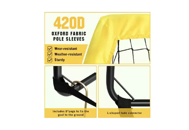 ตาข่ายฝึกซ้อมฟุตบอลเด็ก กลุ่มที่ 1