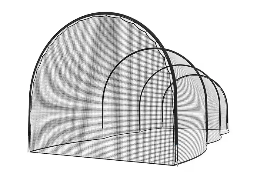 กรงตีคริกเก็ต (ป้องกันสองชั้น)