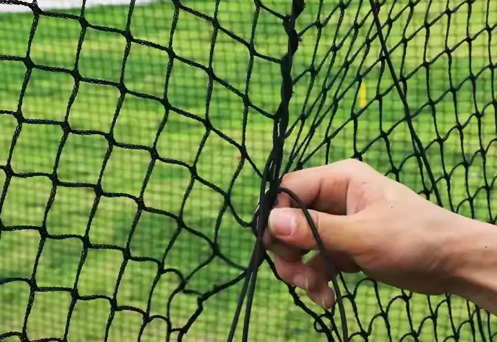 กรงตีคริกเก็ต (ป้องกันสองชั้น)