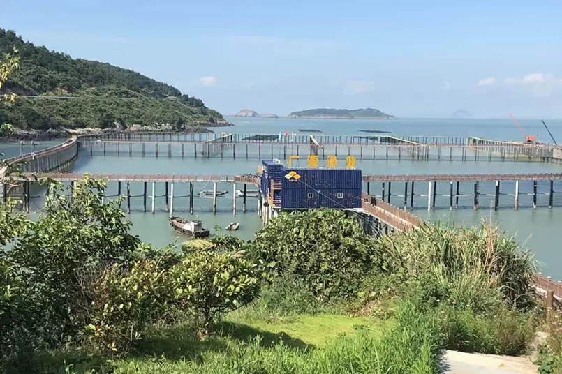 โครงการผลิตและติดตั้งเสื้อผ้าตาข่ายรั้วเสาเข็มขนาดใหญ่พิเศษ ระยะ 498 เมตร