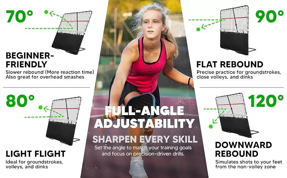 สนามพิคเคิลบอลเหล็ก 2-in-1 ขนาด 6*6 ฟุต รุ่น III