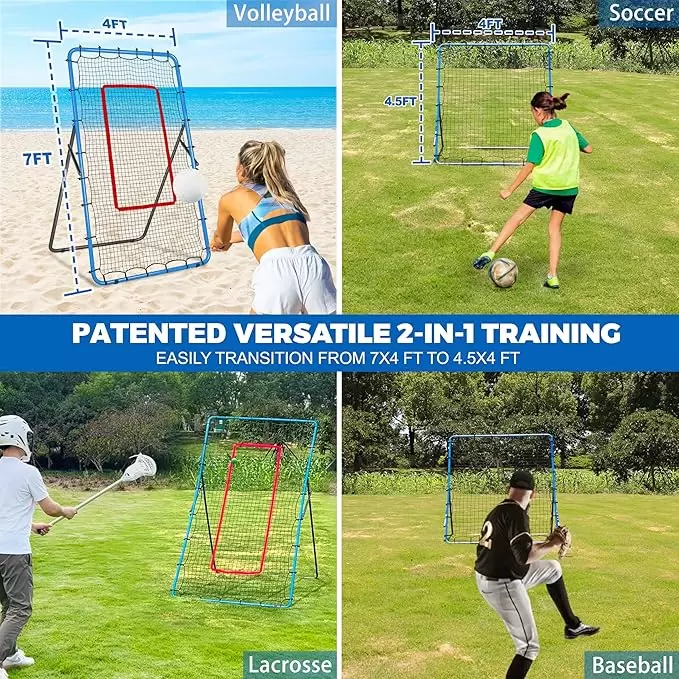 ตาข่ายรีบาวน์อเนกประสงค์ปรับขนาดได้ 2-1 &Iota;