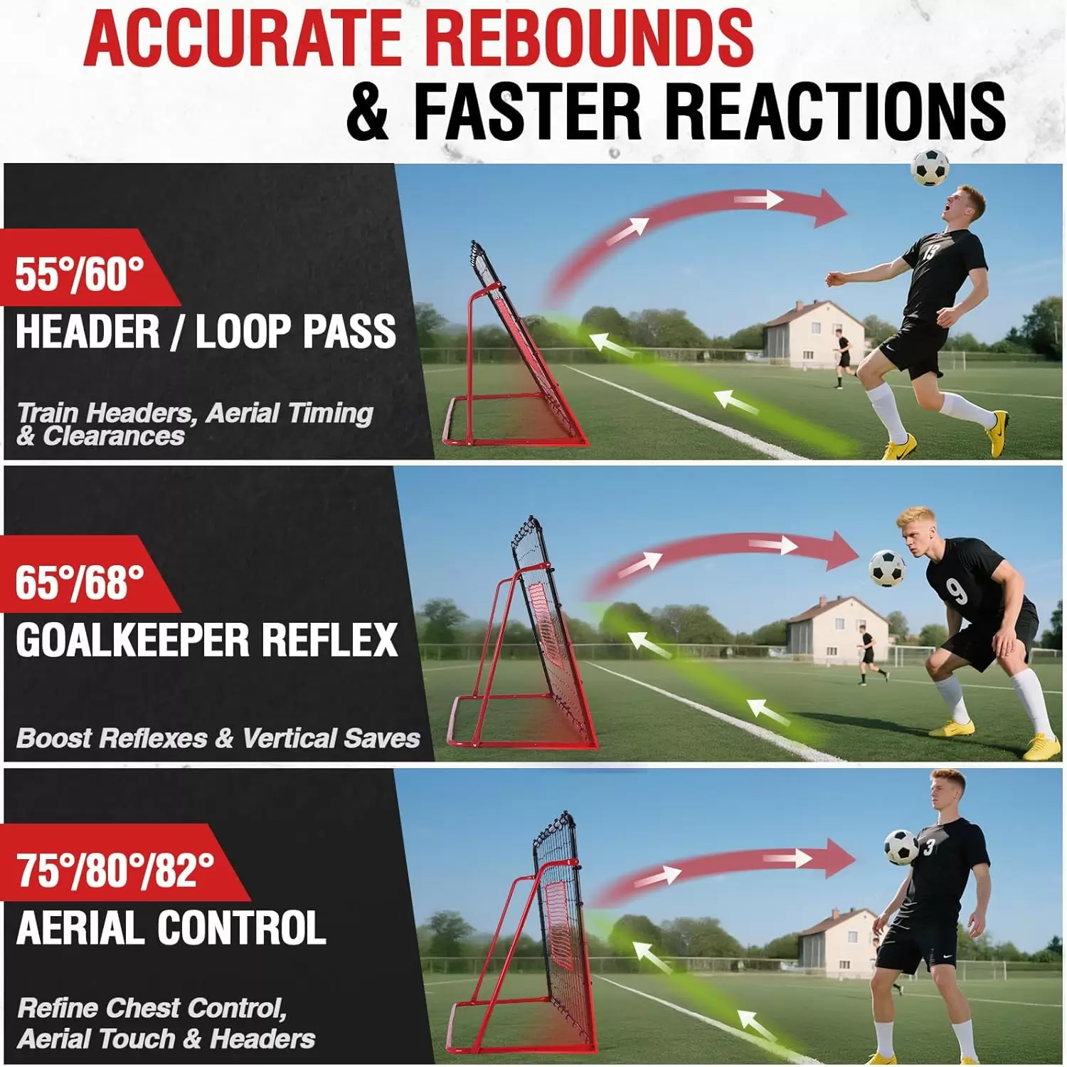 ตาข่ายกระดอนฟุตบอล