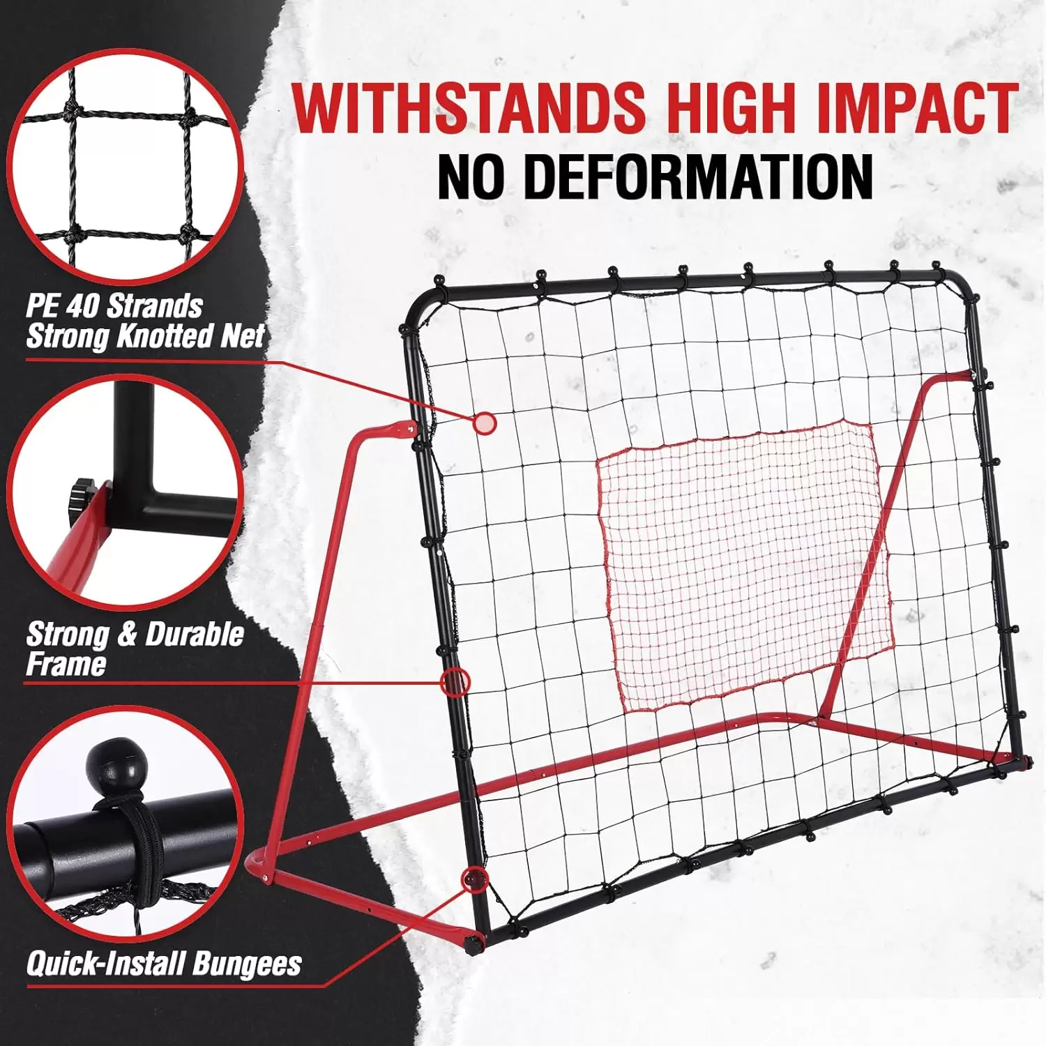 ตาข่ายกระดอนฟุตบอล