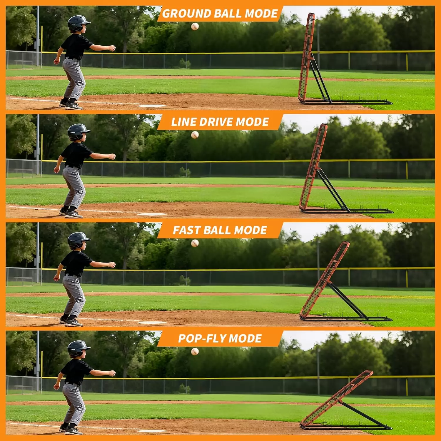 ปรับมุมได้หลายกีฬา Rebound Net &Iota;&Iota;