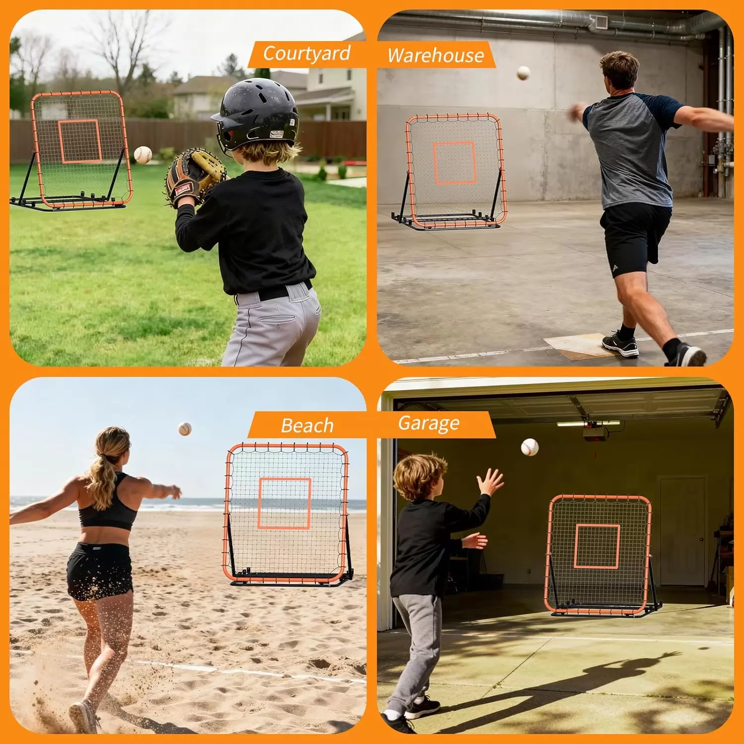 ปรับมุมได้หลายกีฬา Rebound Net &Iota;&Iota;