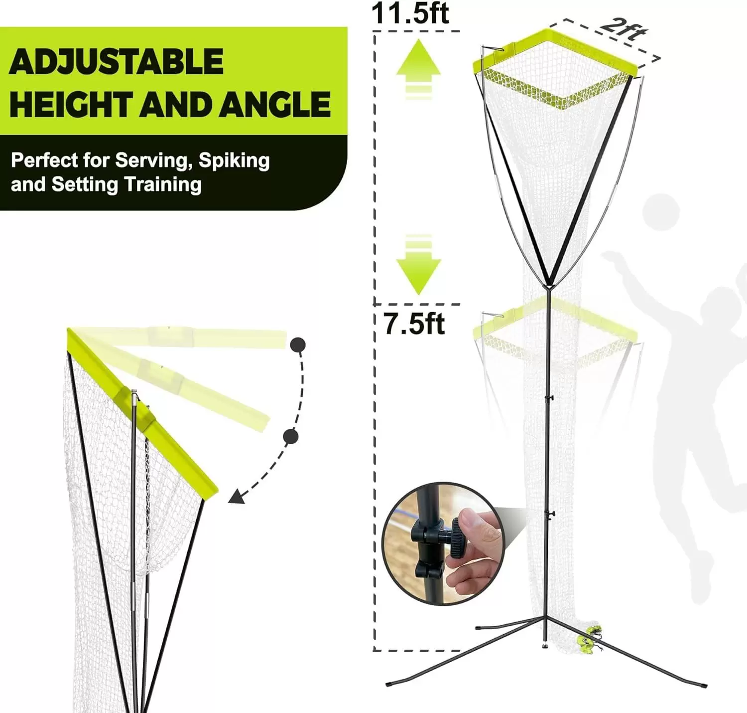 ชุดฝึกซ้อมวอลเลย์บอลแบบปรับได้ &Iota;