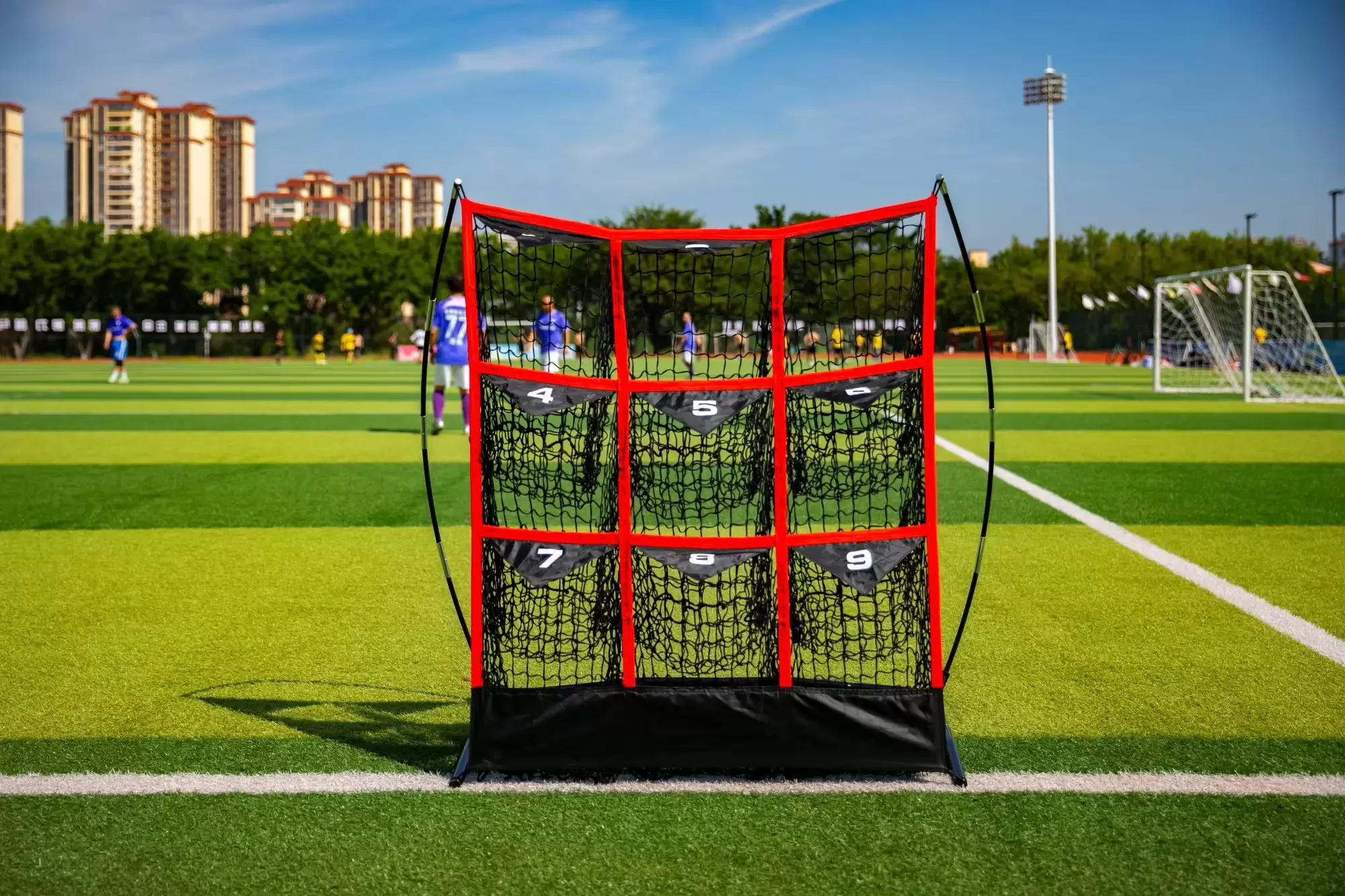 ตาข่ายฝึกซ้อม 9 หลุม