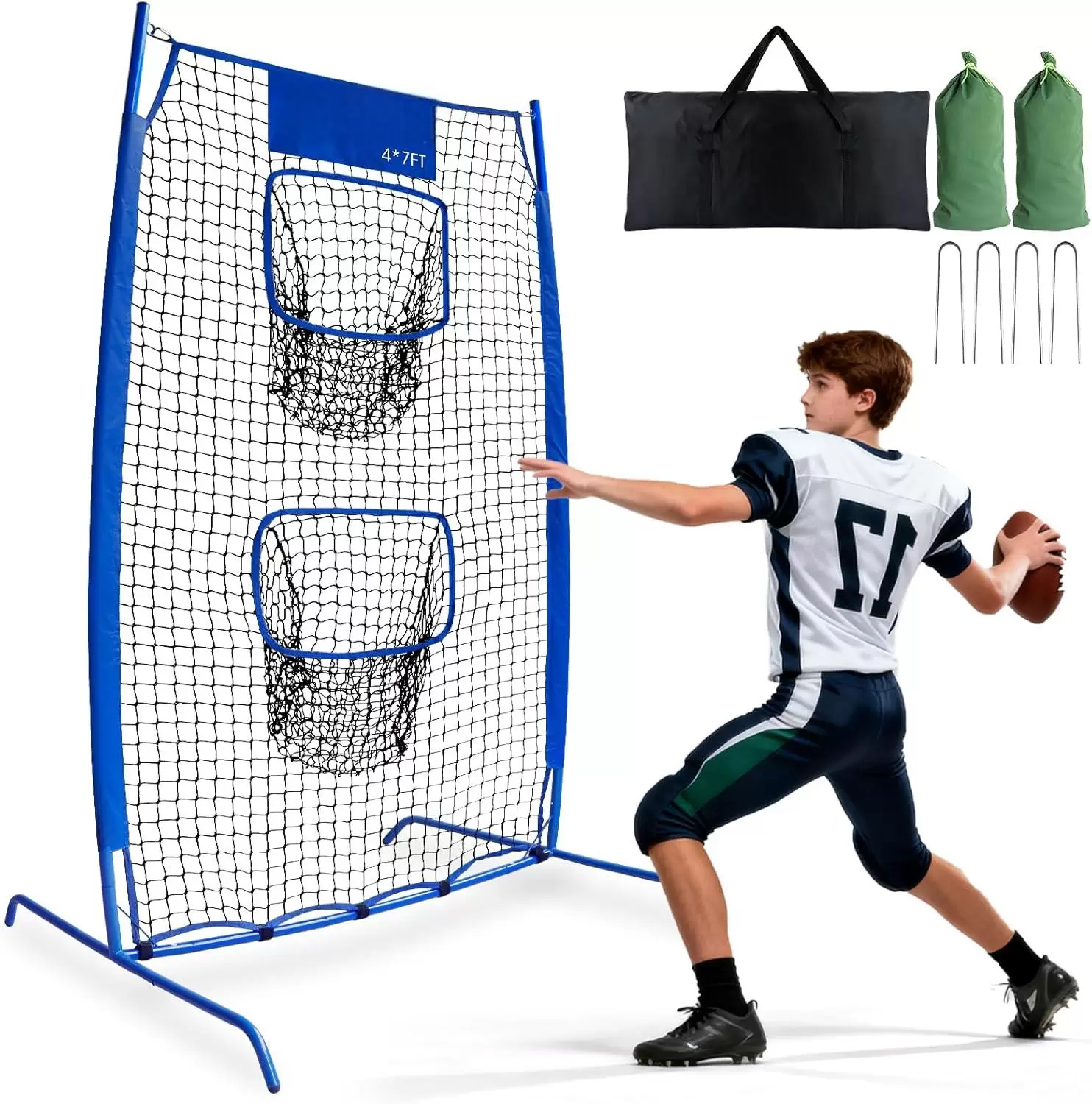 ตาข่ายฝึกซ้อมการขว้างรักบี้ II