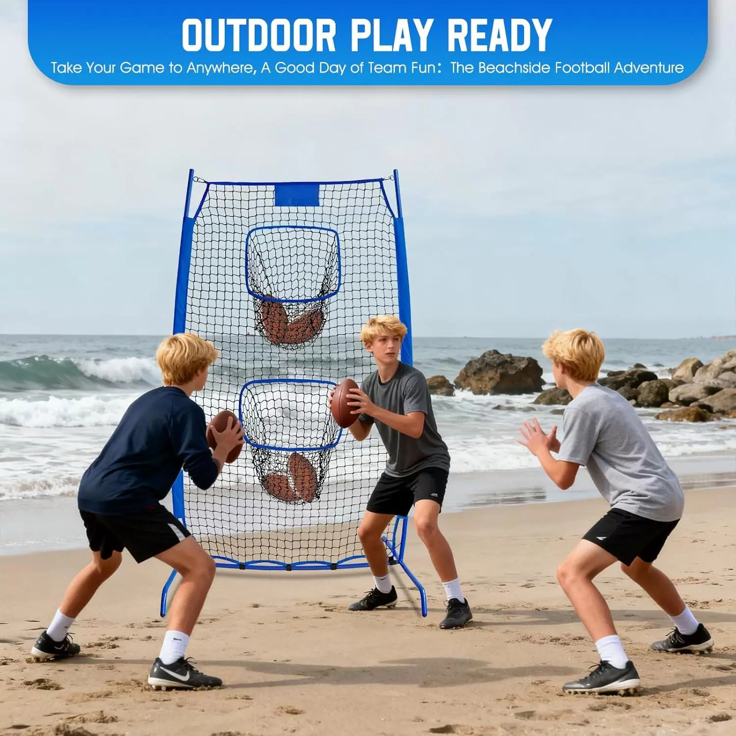 ตาข่ายฝึกซ้อมการขว้างรักบี้ II