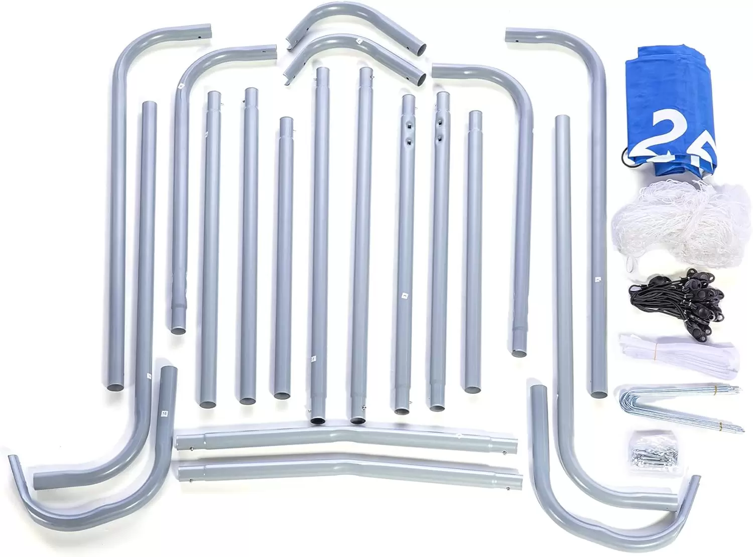 ประตูฟุตบอลแบบพกพาพร้อมเป้า