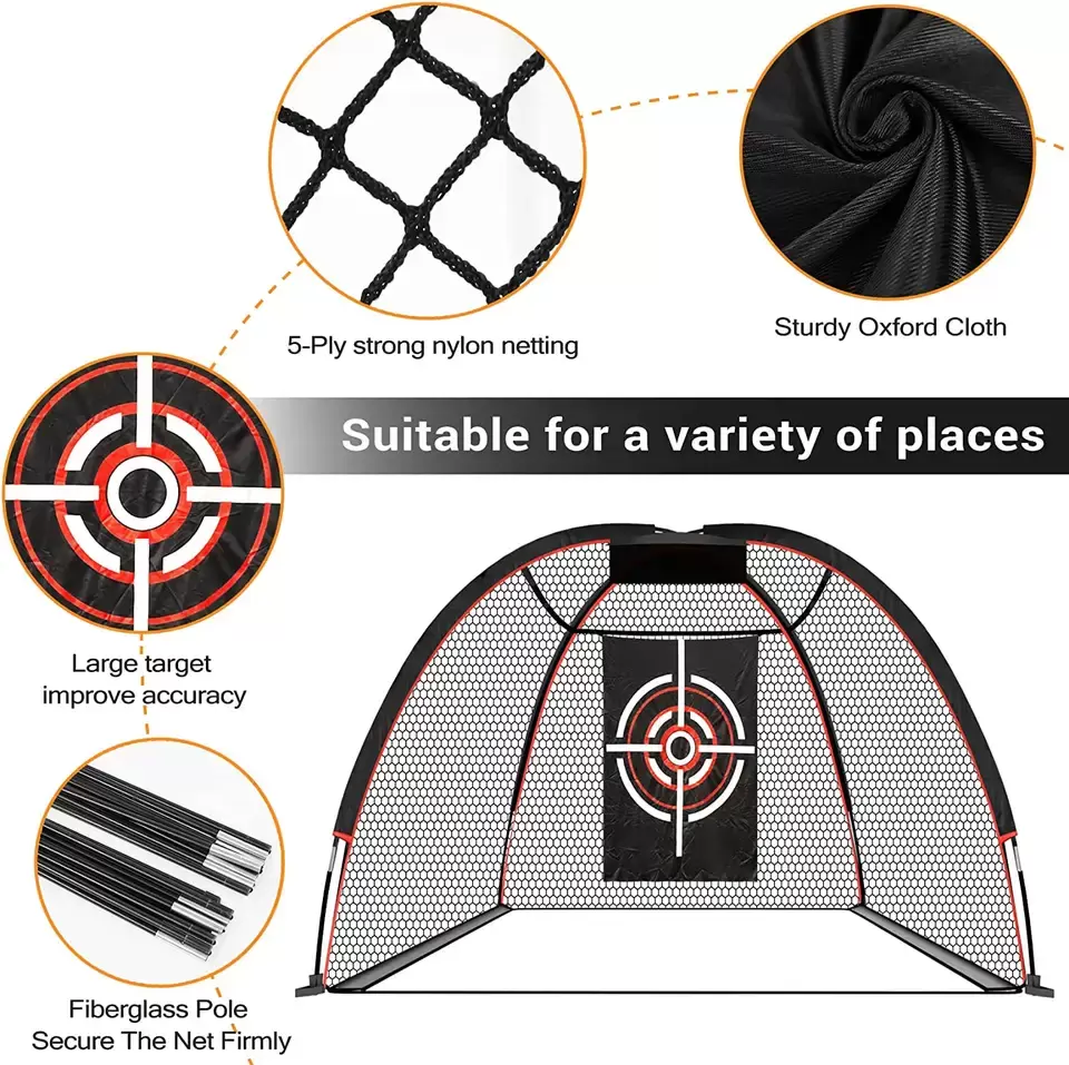 ตาข่ายซ้อมกอล์ฟทรงเต็นท์ &Iota;&Iota;