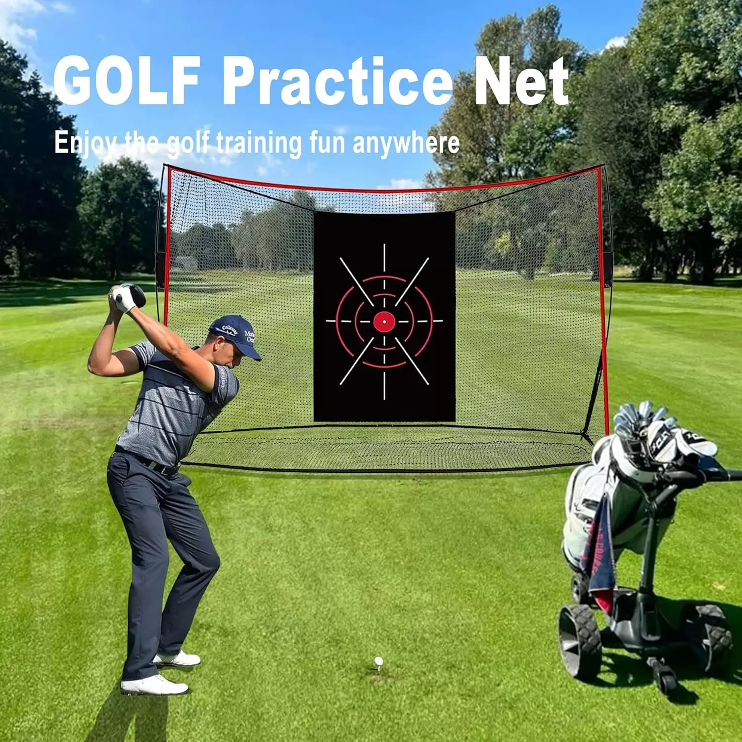 ตาข่ายฝึกซ้อมกอล์ฟ 1