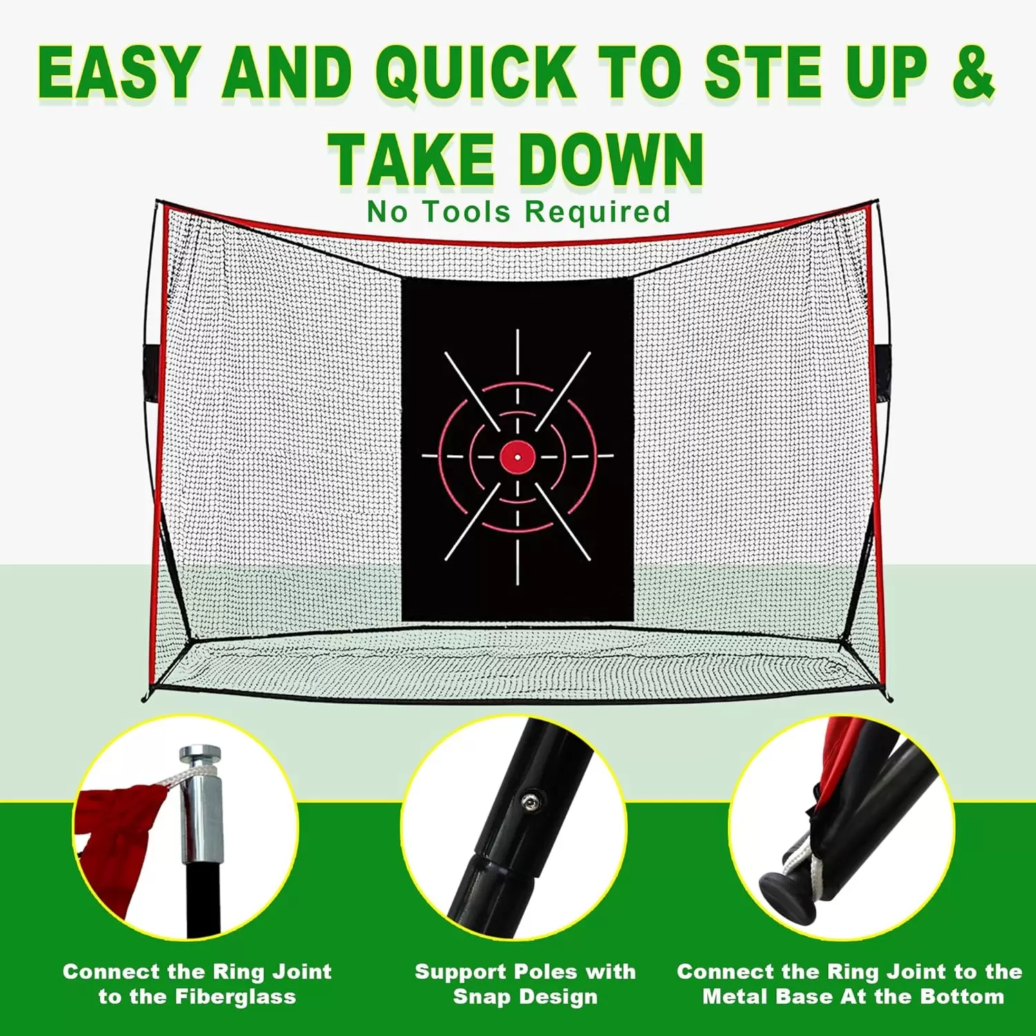 ตาข่ายฝึกซ้อมกอล์ฟ 1